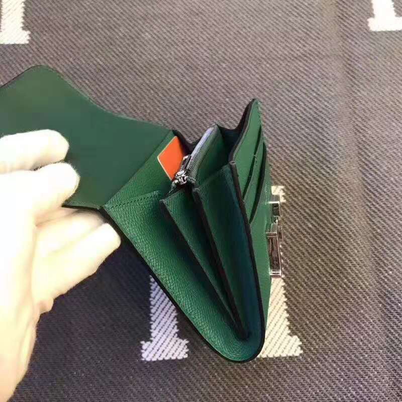 HERMES Constance 13 Dark Green Epsom Shw - Image 4