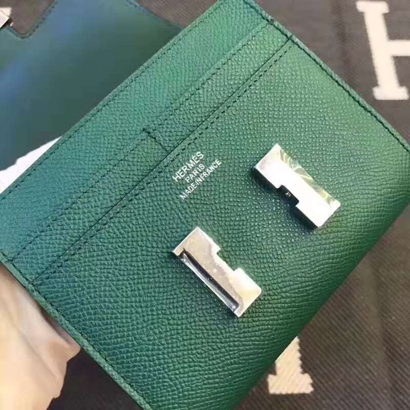 HERMES Constance 13 Dark Green Epsom Shw - Image 5