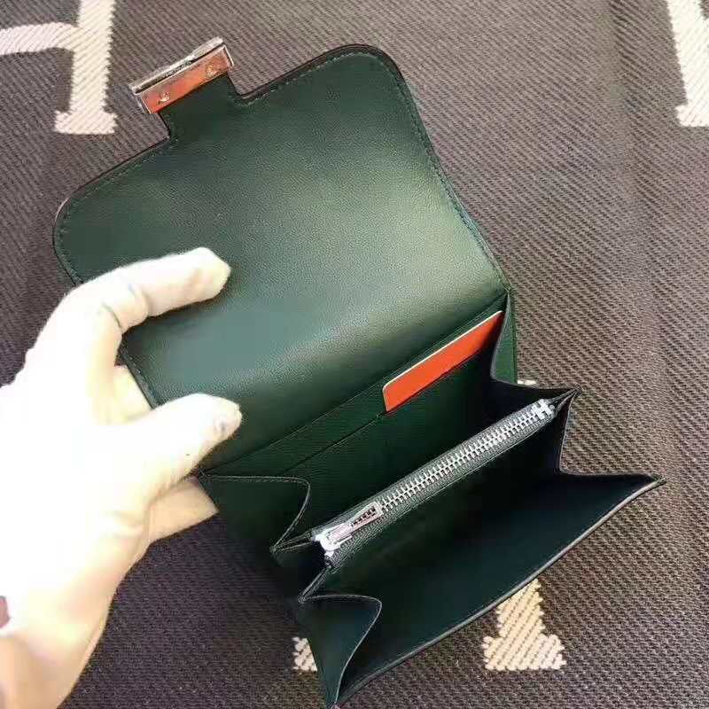 HERMES Constance 13 Dark Green Epsom Shw - Image 3