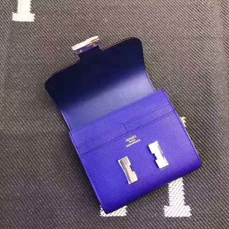 Alternative view of HERMES Constance 13 Violet Epsom Shw