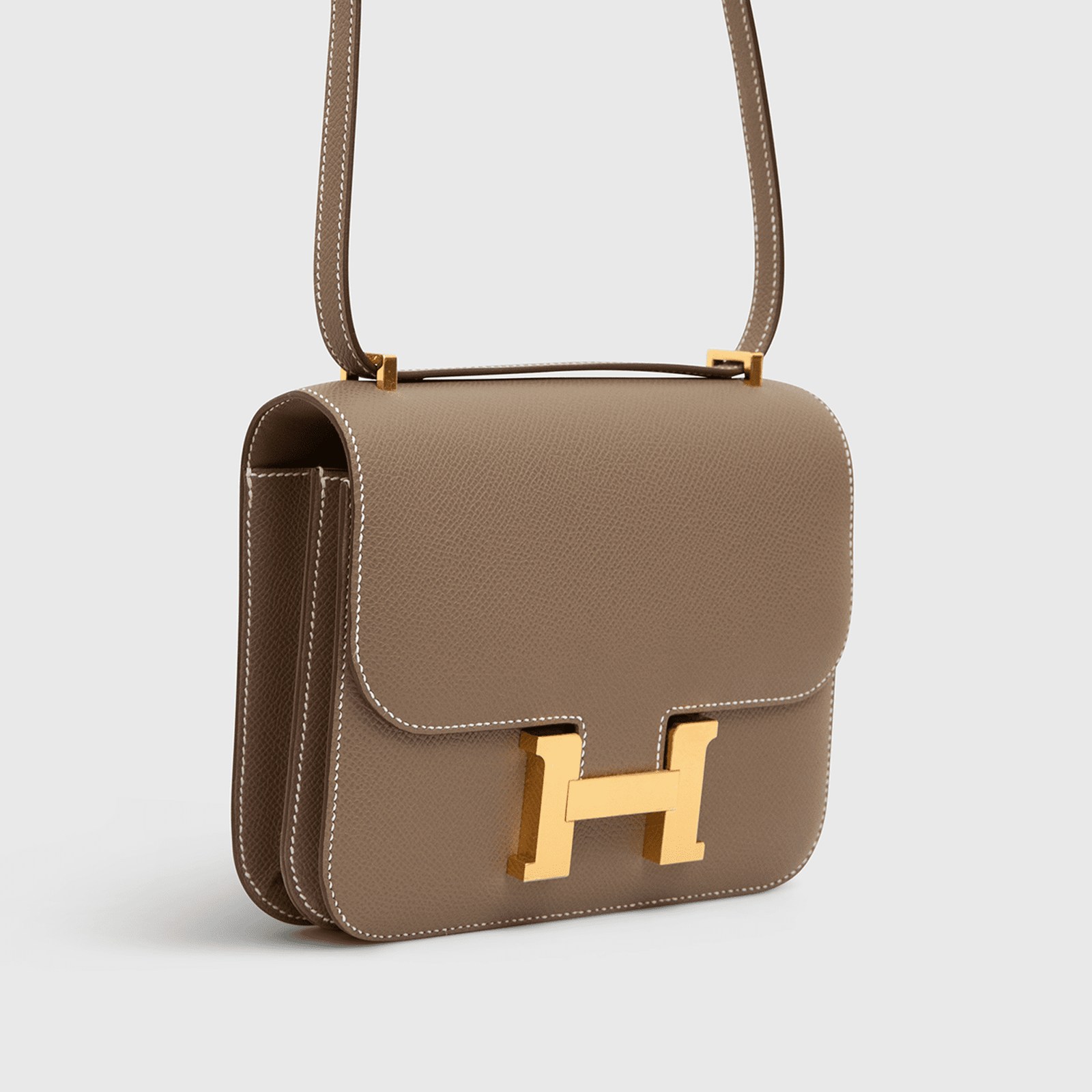 Hermès Constance18 Epsom Etoupe GHW
