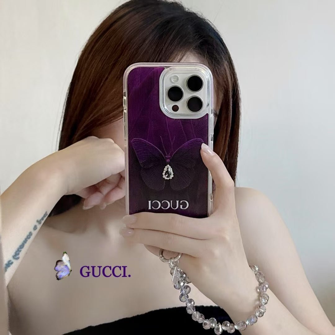 Best Luxury Purple IPhone Case With Hand Chain - Image 8