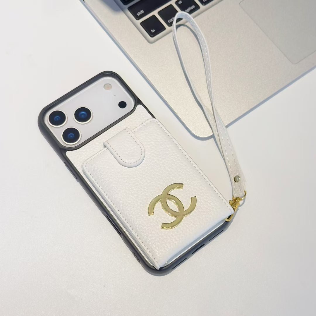 Alternative view of IPhone Case With Card Holder & Hand Strap
