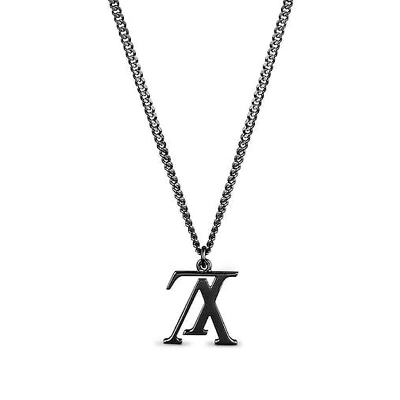 Alternative view of LV Gold Logo Necklace