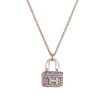 Hermès Diamond Rose Constance Necklace