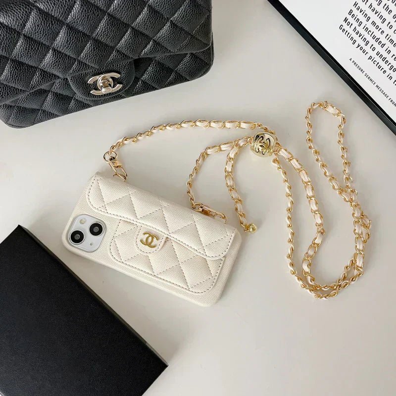 Alternative view of Genuine Leather Wallet Leather Crossbody Bag Apple iPhone Case