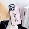 YSL Snake Print Textured iPhone Case