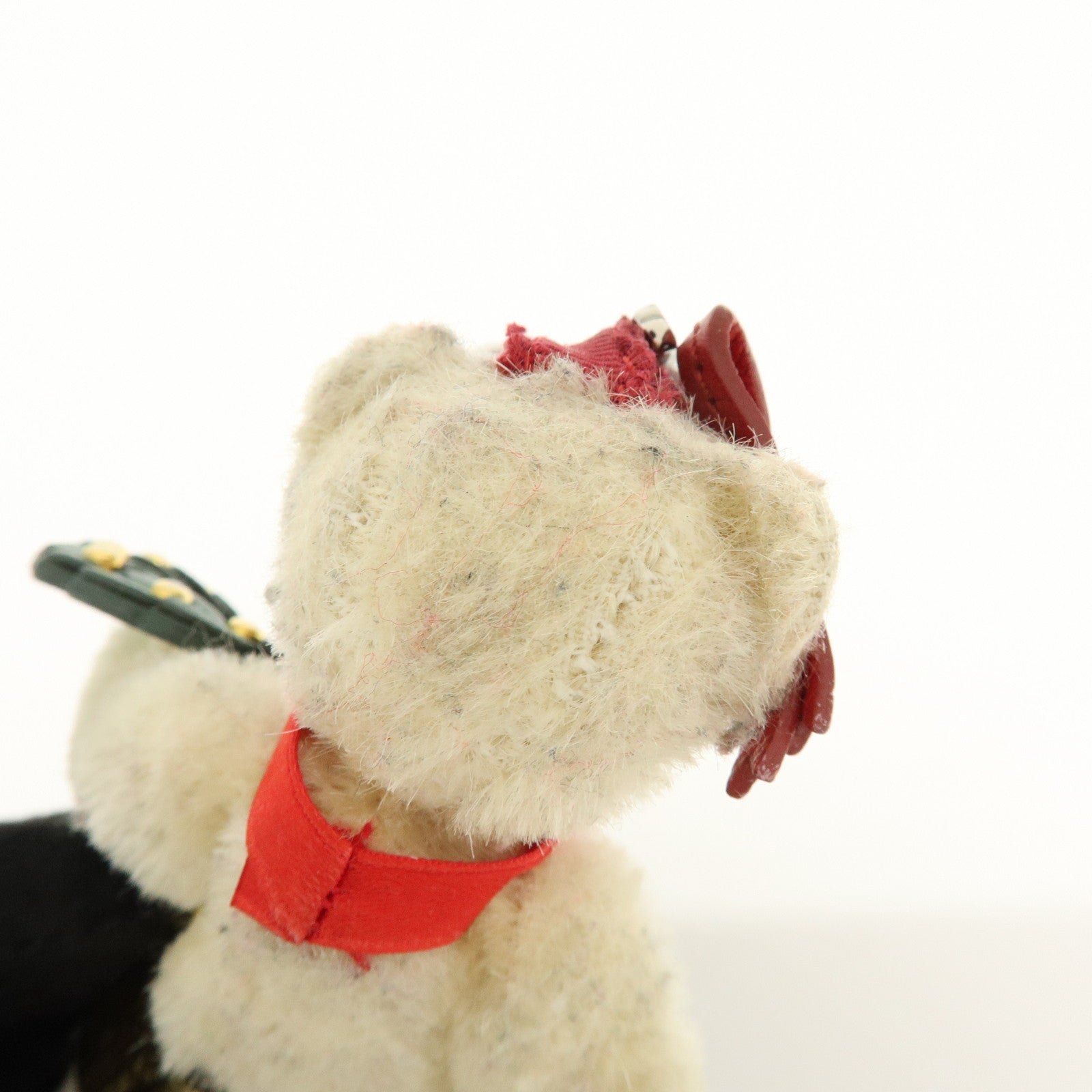 Prada Plush Material Red Bear Keychain - Image 9