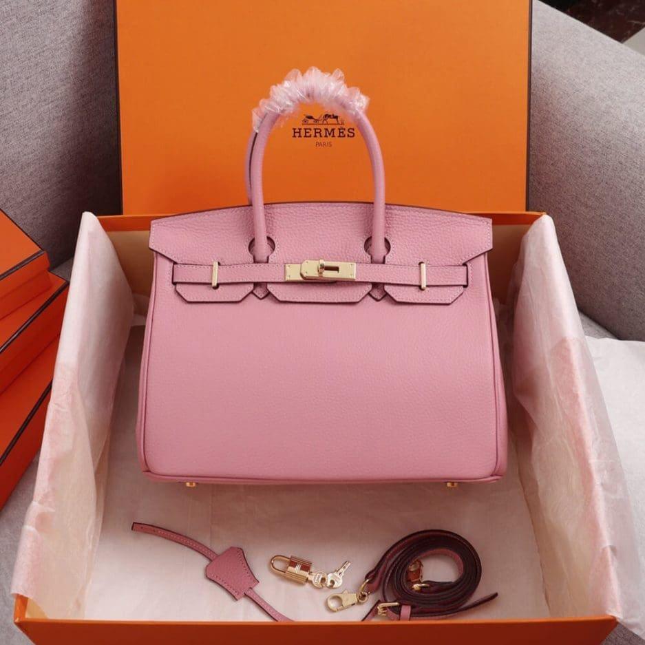 Alternative view of Hermès Birkin 25 Grain Leather Pink