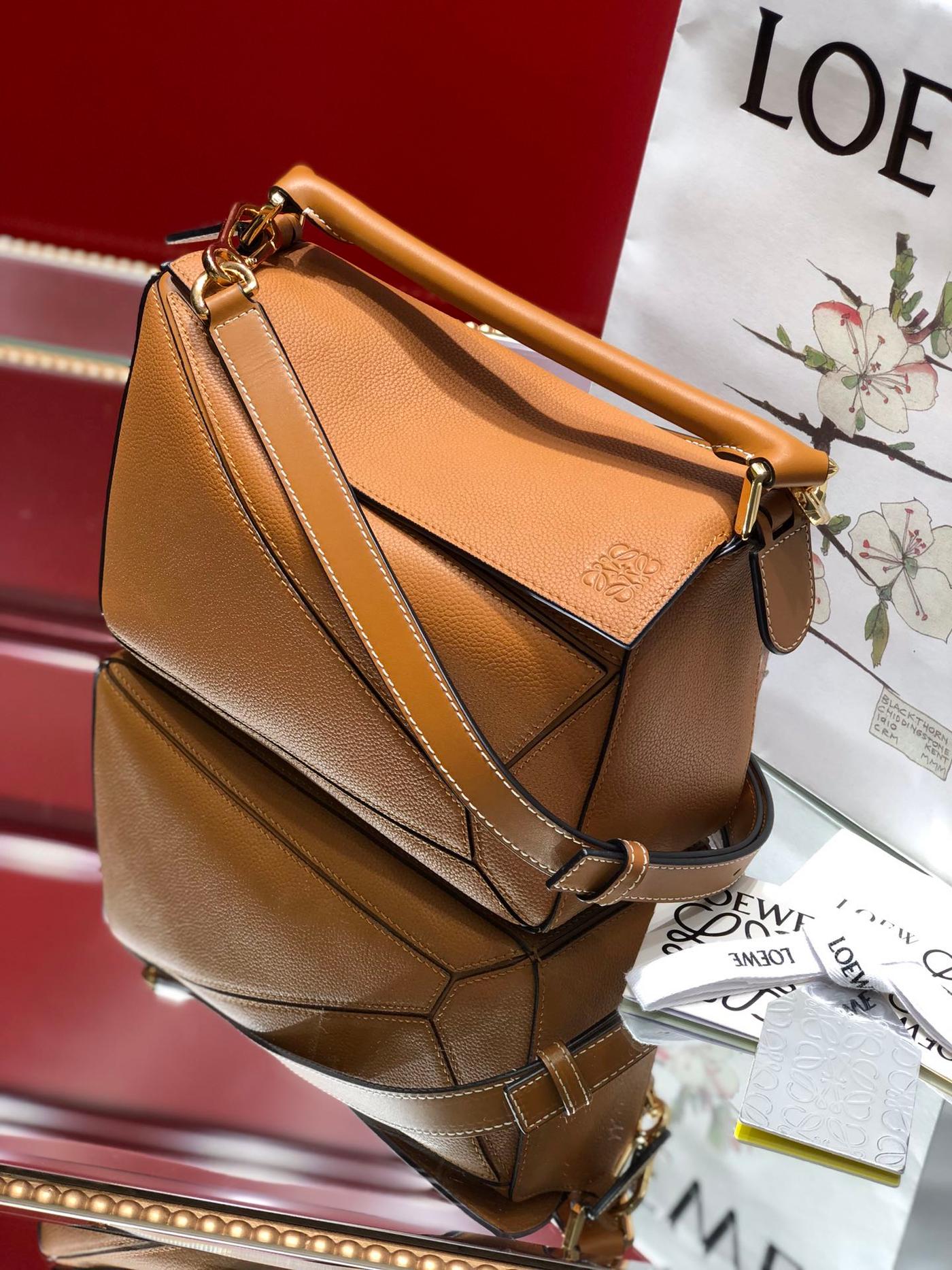 Alternative view of SMALL PUZZLE 24 BAG IN CLASSIC WARM DESERT CALFSKIN