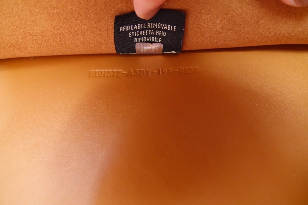Fendi Sunshine Large 40.5 Tan Calfskin Tote Bag - Image 9