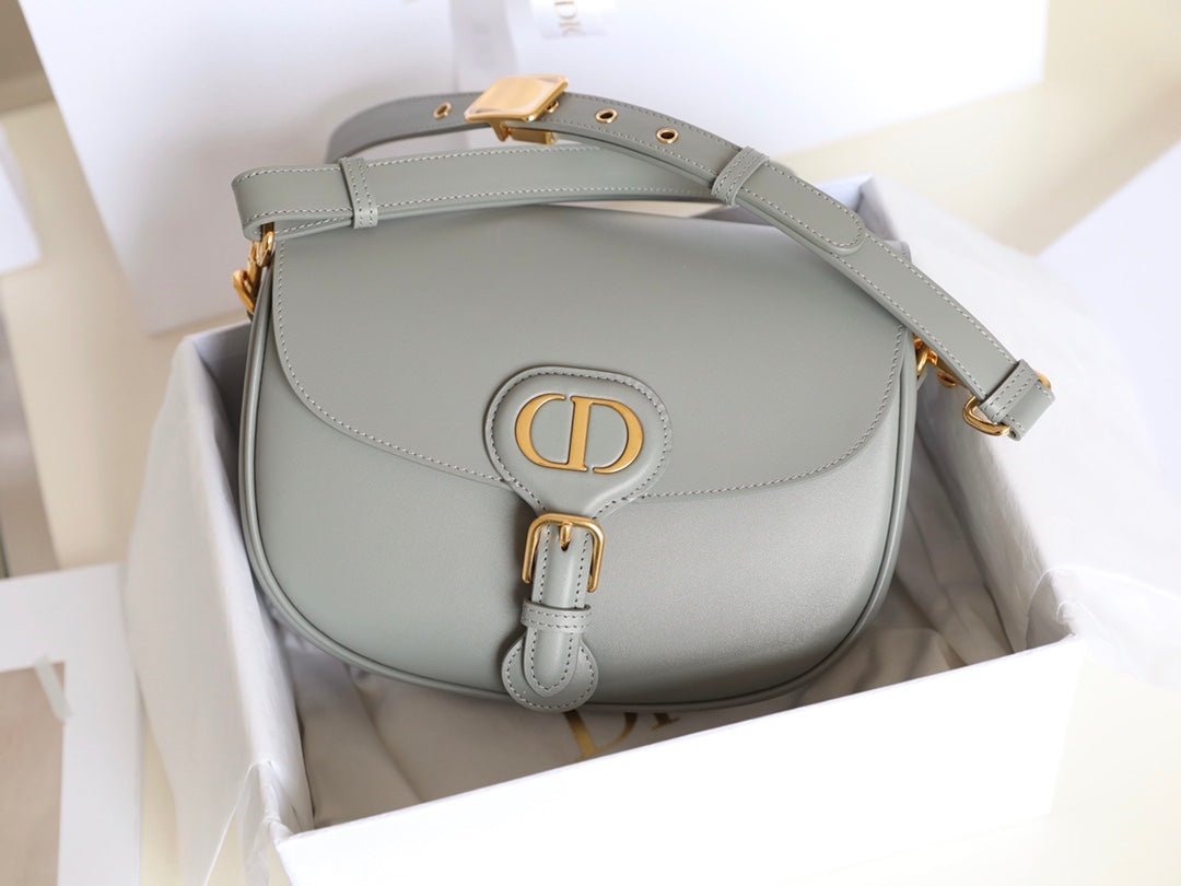 Dior Medium Bobby 22cm Dark Grey Calfskin Bag - Image 4
