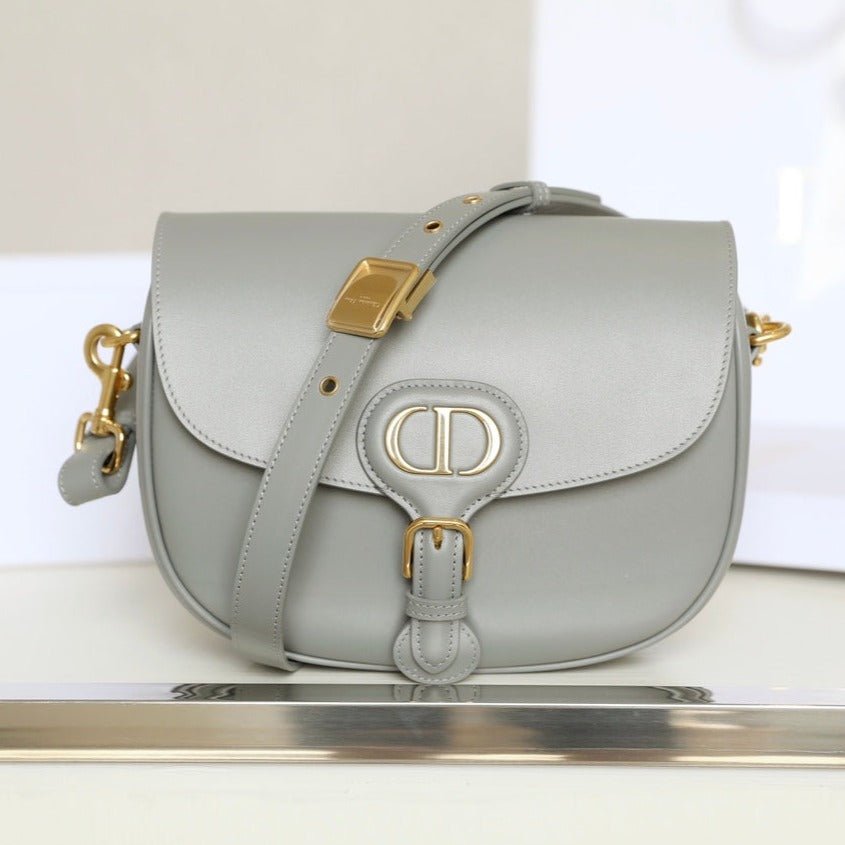 Dior Medium Bobby 22cm Dark Grey Calfskin Bag