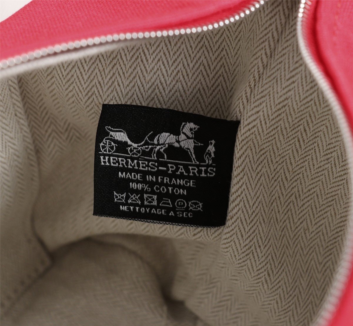 HERMES BRIDE-A-BRAC 21 RED CANVAS - Image 9