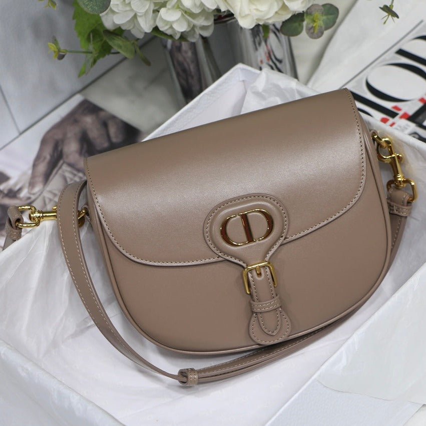 Dior Medium Bobby 22cm Dark Brown Calfskin Bag