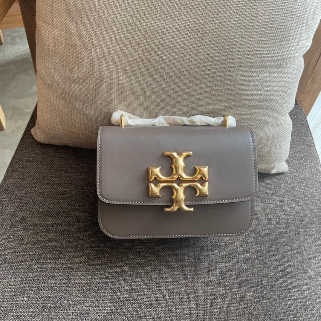 Celine Triomphe Box 18 Grey Calfskin Bag
