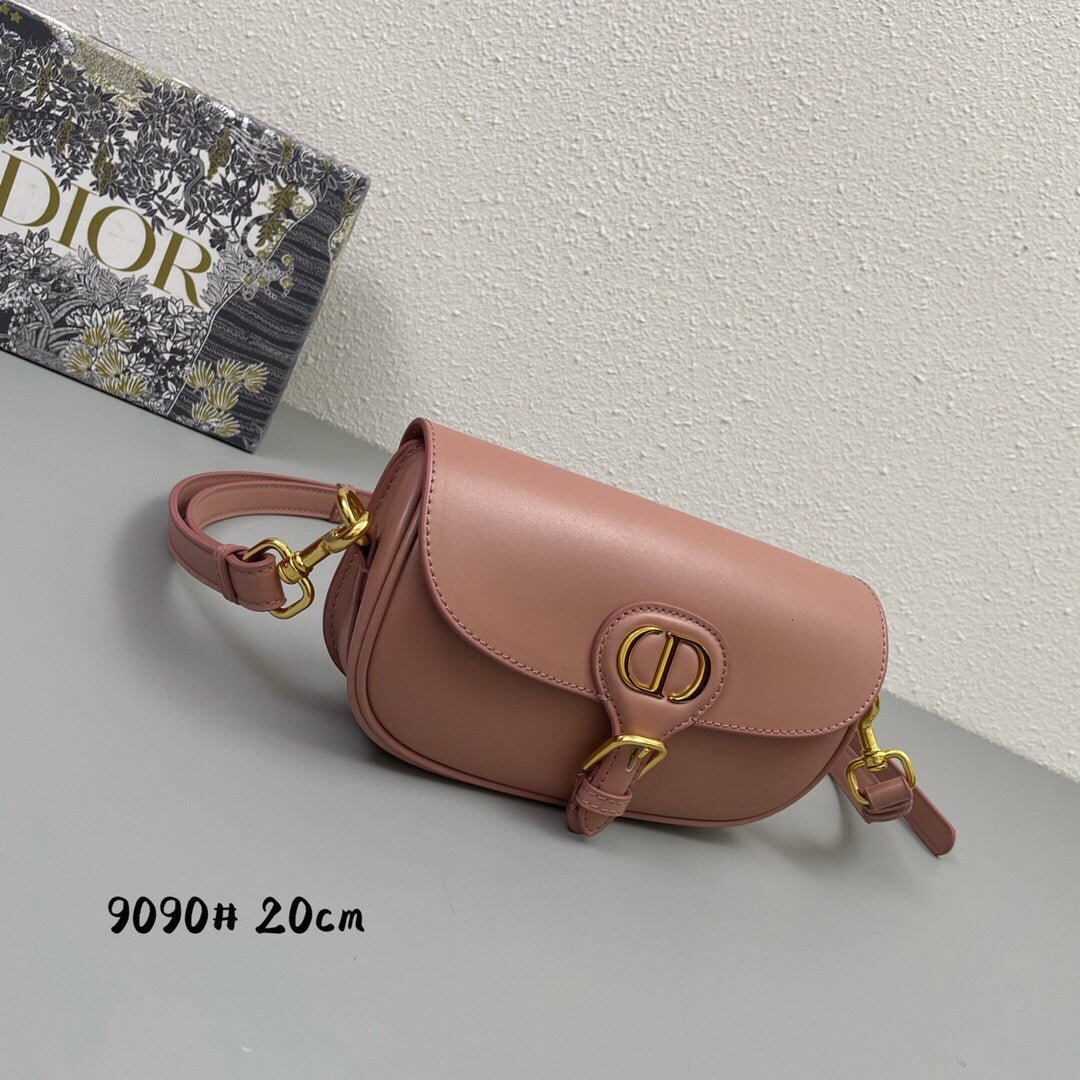 Alternative view of Dior Mini Bobby 20 Pink Calfskin Shoulder Bag