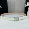 Chanel Ivory Solid  Belt