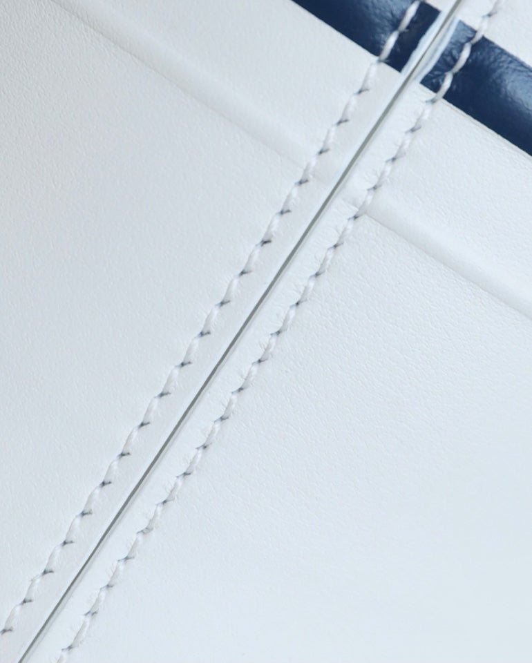 Dior Vibe 18 White Smooth Calfskin Bucket Bag - Image 6