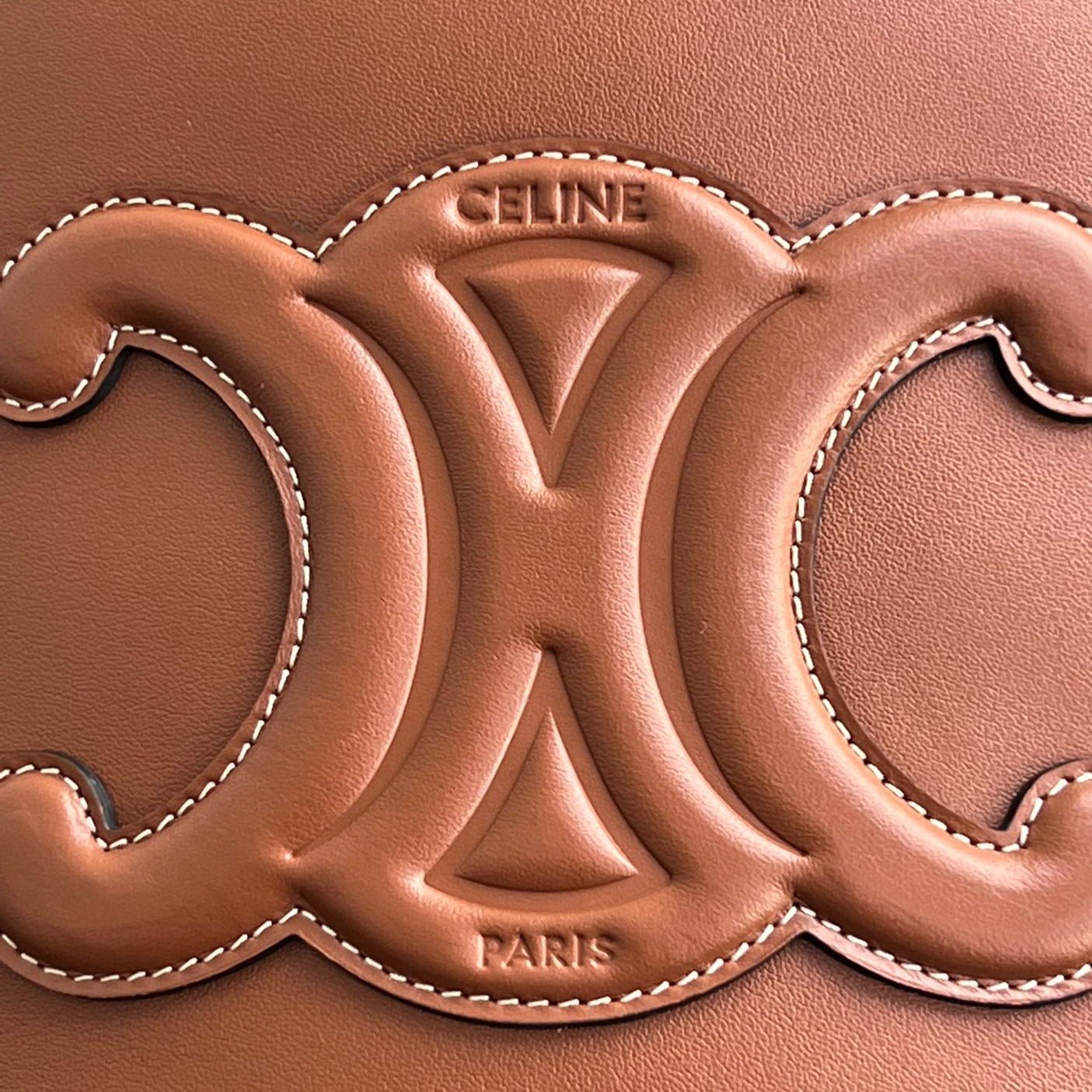 Celine Triomphe 24 Bucket Calfskin - Image 8