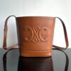 Celine Triomphe 24 Bucket Calfskin