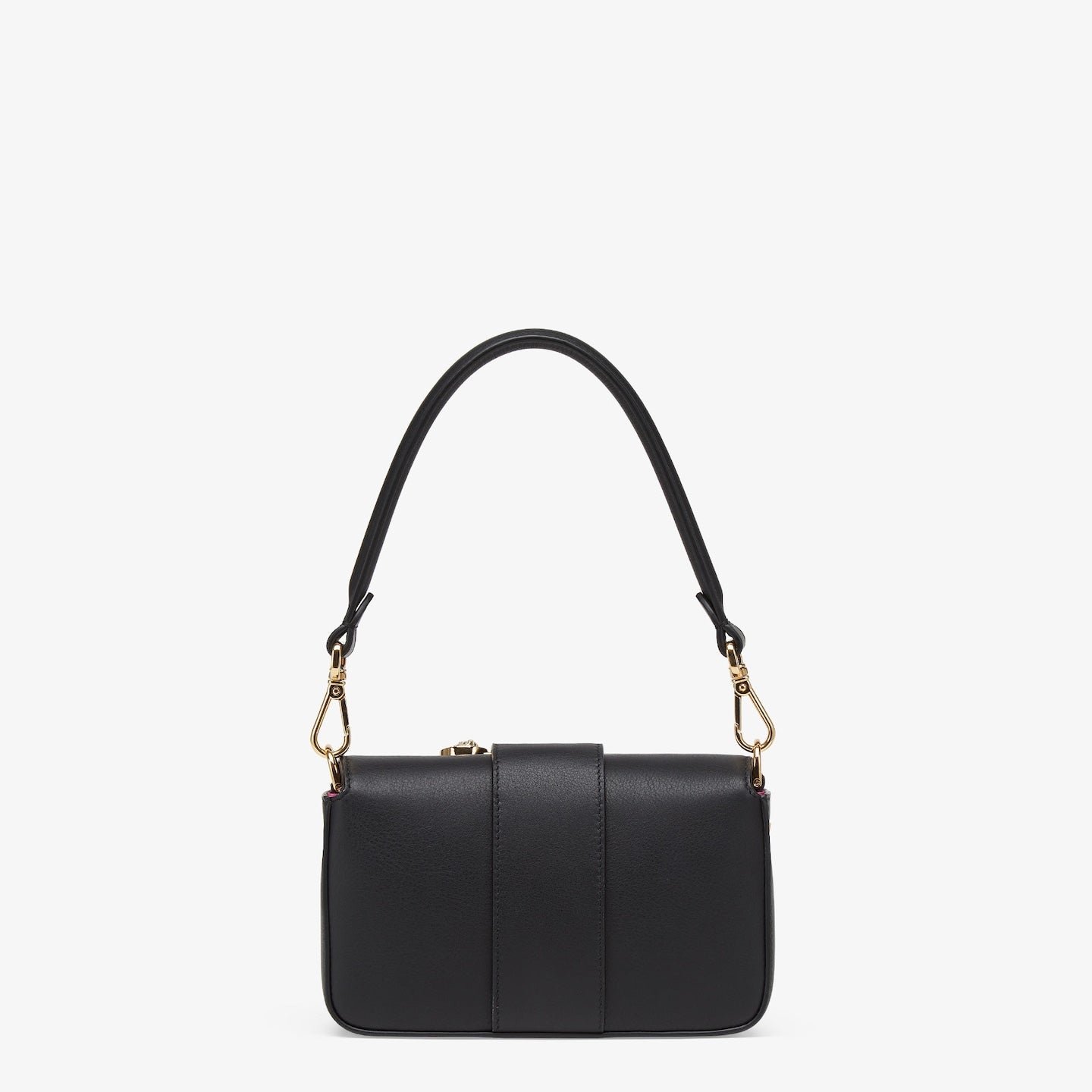Fendi Fendace Brooch Mini 20 Baguette Black Calfskin - Image 6