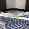 Chanel White  Leather Belt