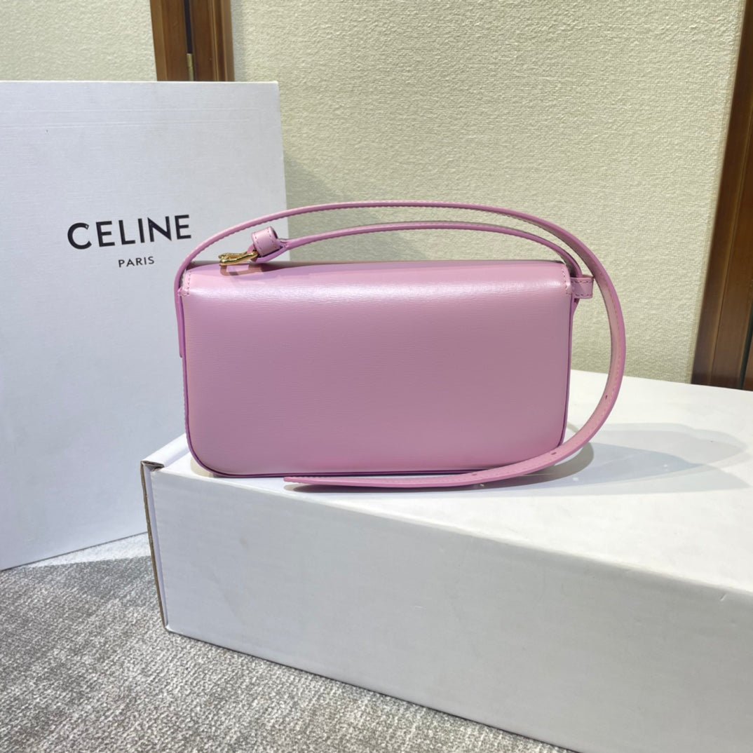 Celine Camille 16 Pink Calfskin Bag - Image 3