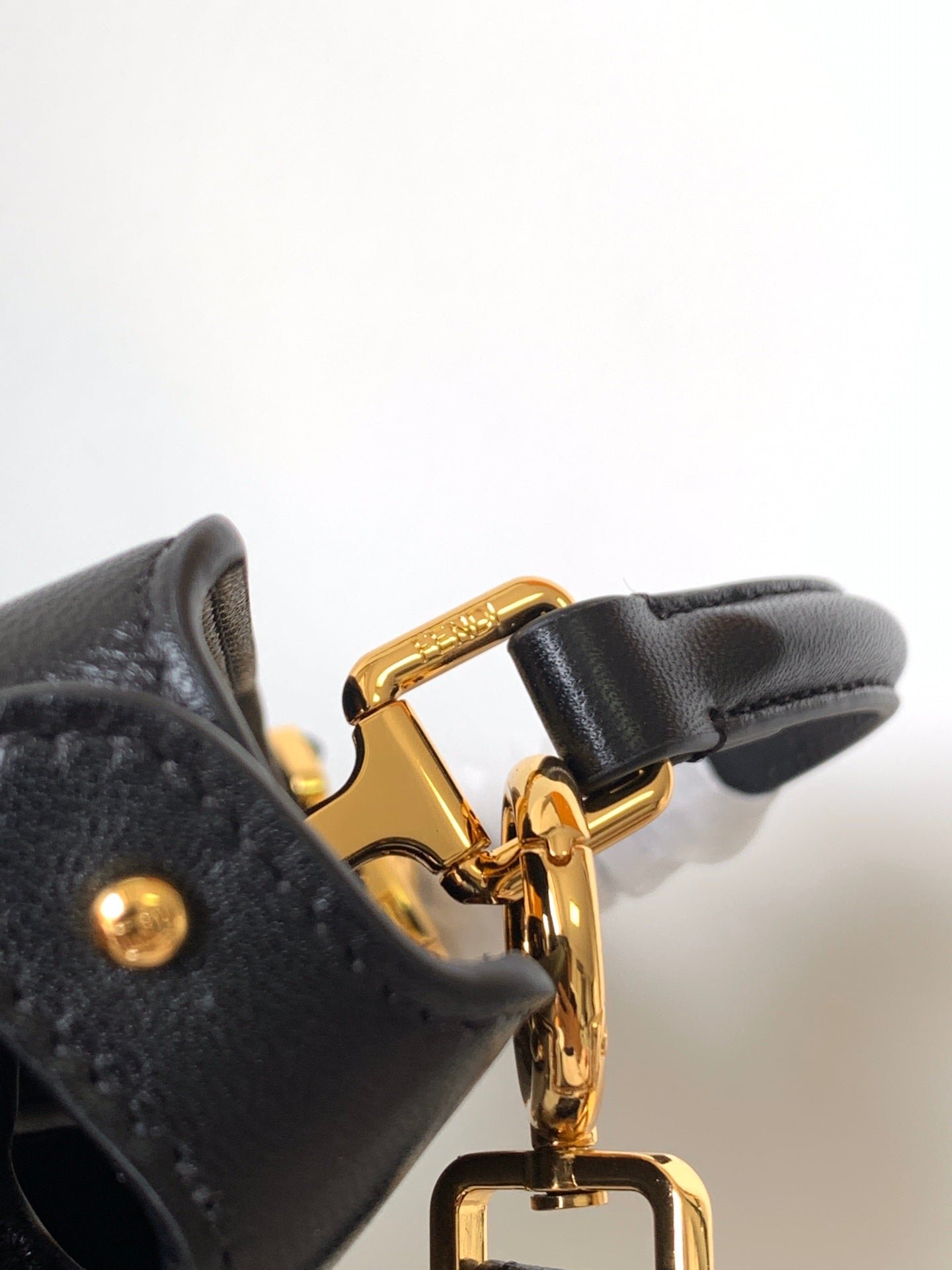 Fendi Peekaboo ISeeU Petite 20 Lambskin - Image 7