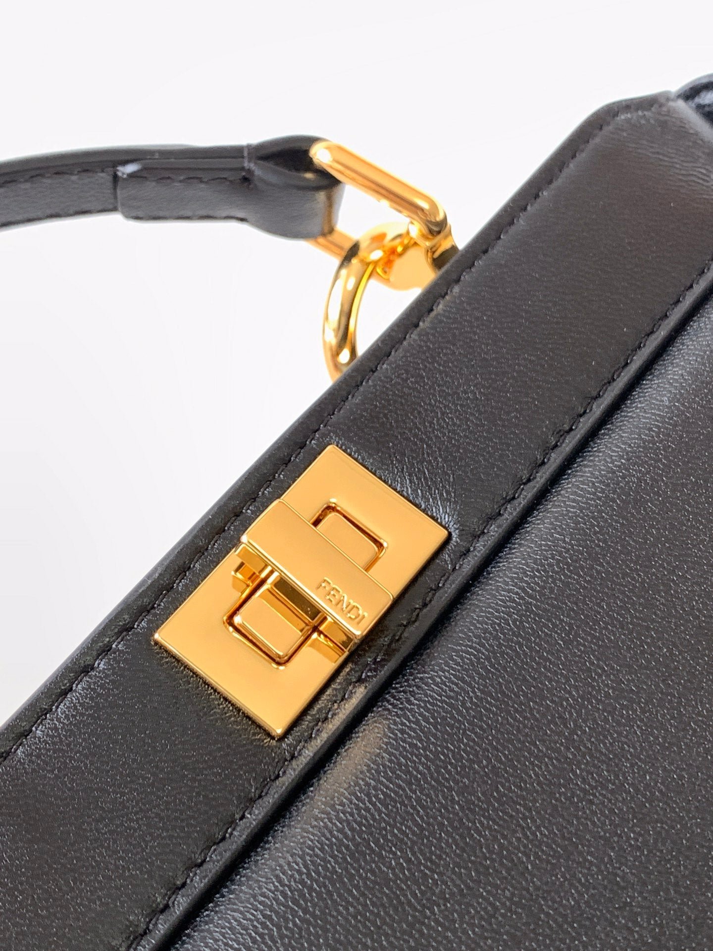 Fendi Peekaboo ISeeU Petite 20 Lambskin - Image 8