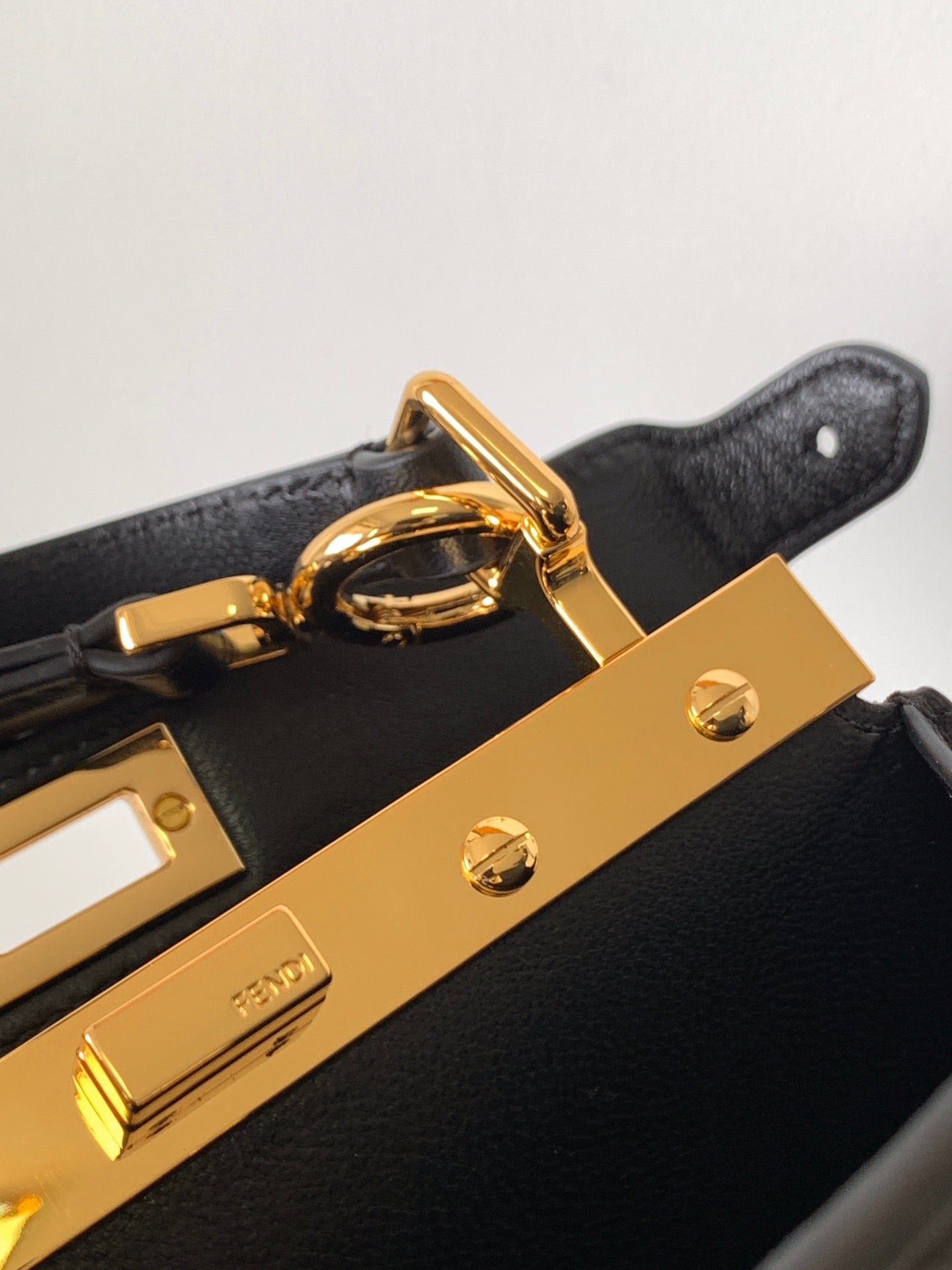 Fendi Peekaboo ISeeU Petite 20 Lambskin - Image 4