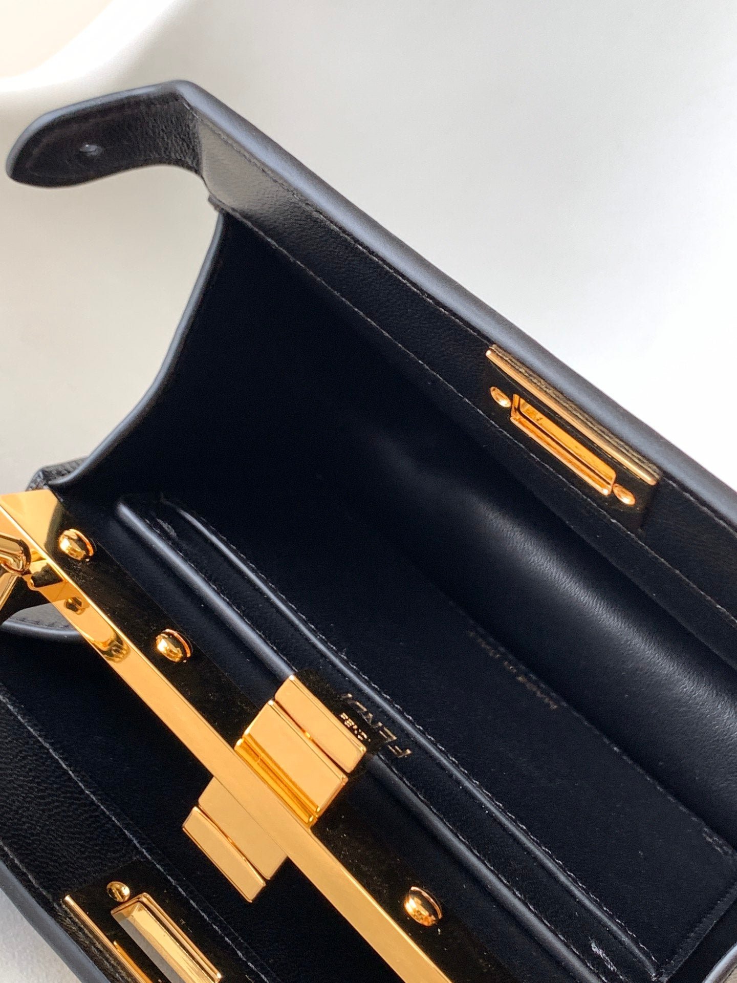 Fendi Peekaboo ISeeU Petite 20 Lambskin - Image 5