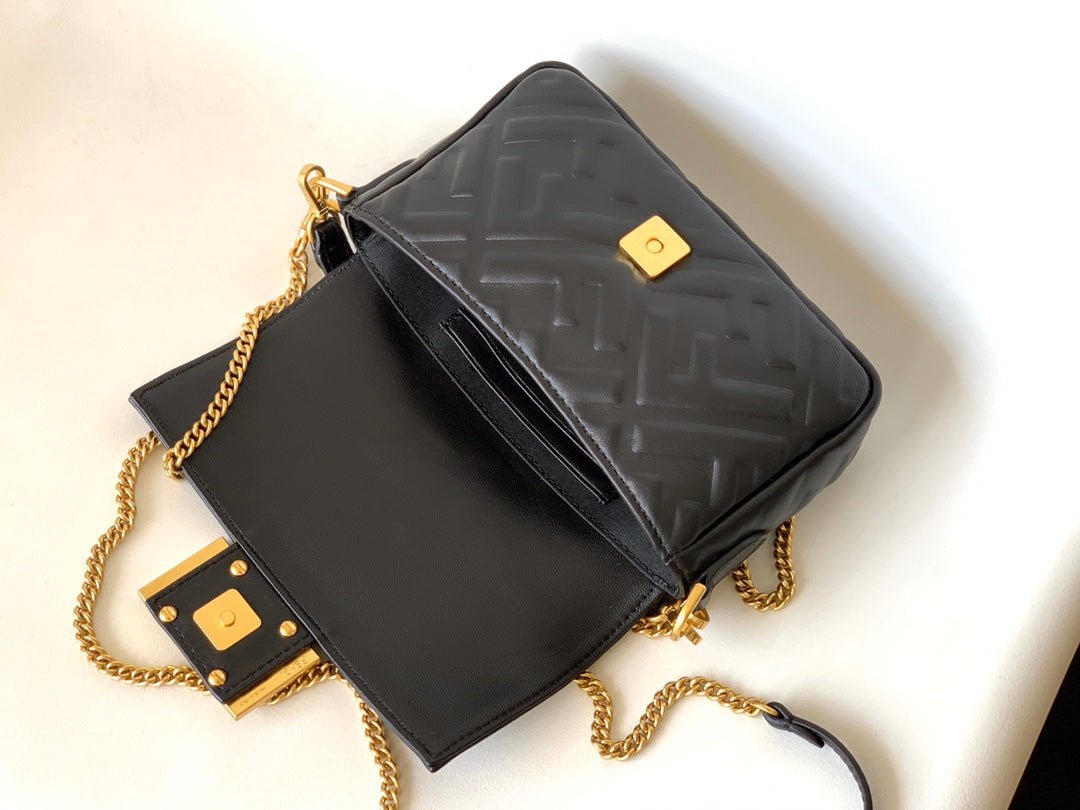 Alternative view of Fendi Mini Baguette 20 Motif Calfskin