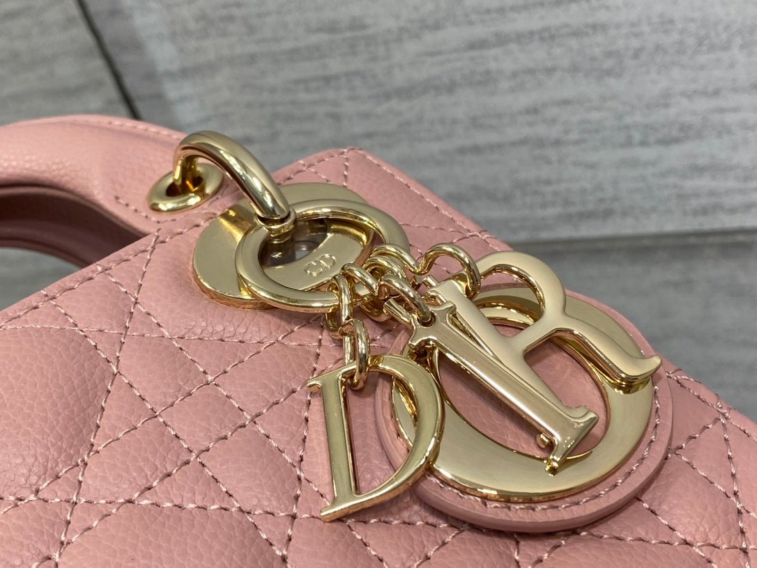 Dior Mini Lady Sakura Calfskin Crossbody Bag - Image 7
