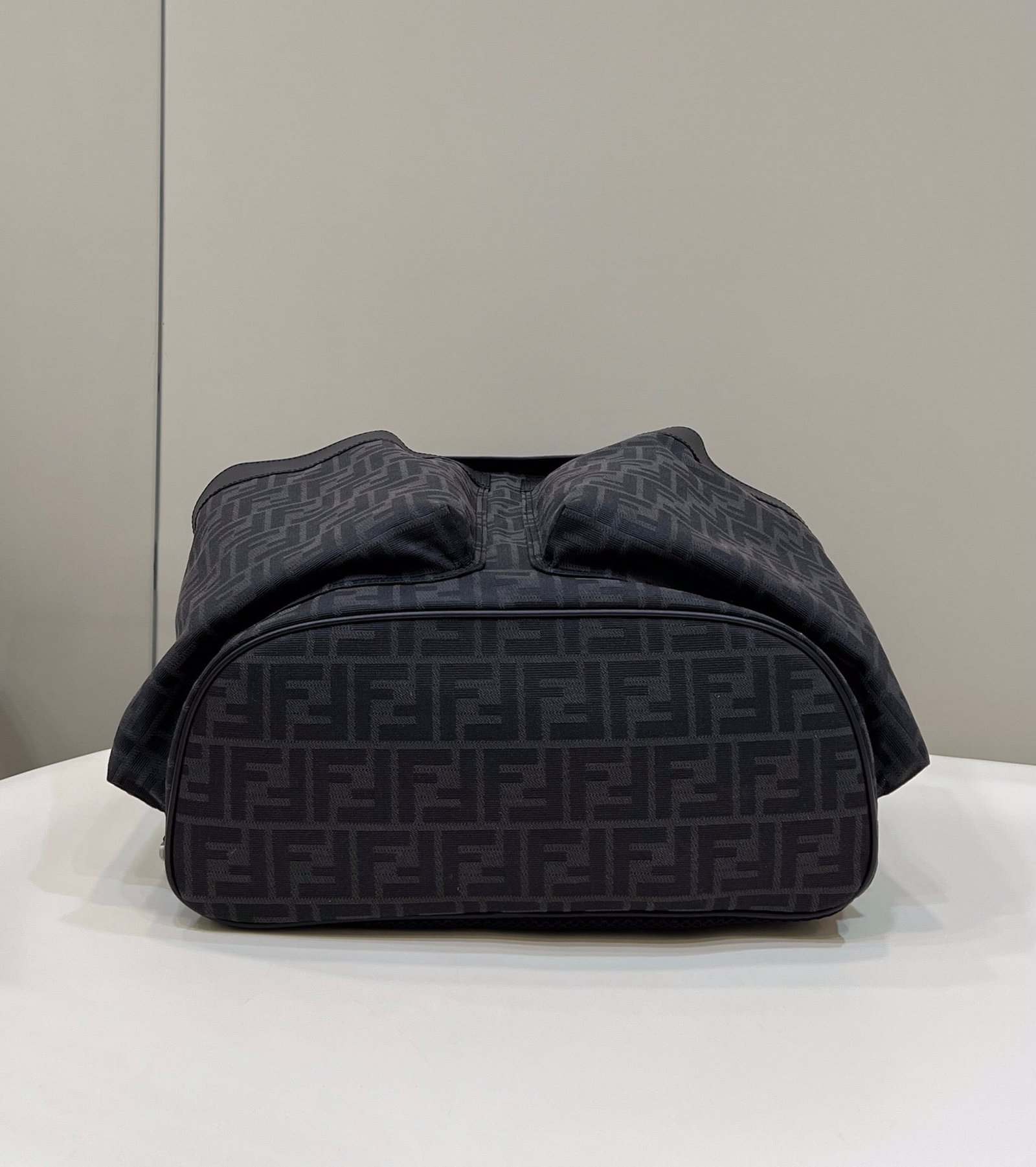 Fendi Strike Large 46 Black Jacquard Fabric - Image 7
