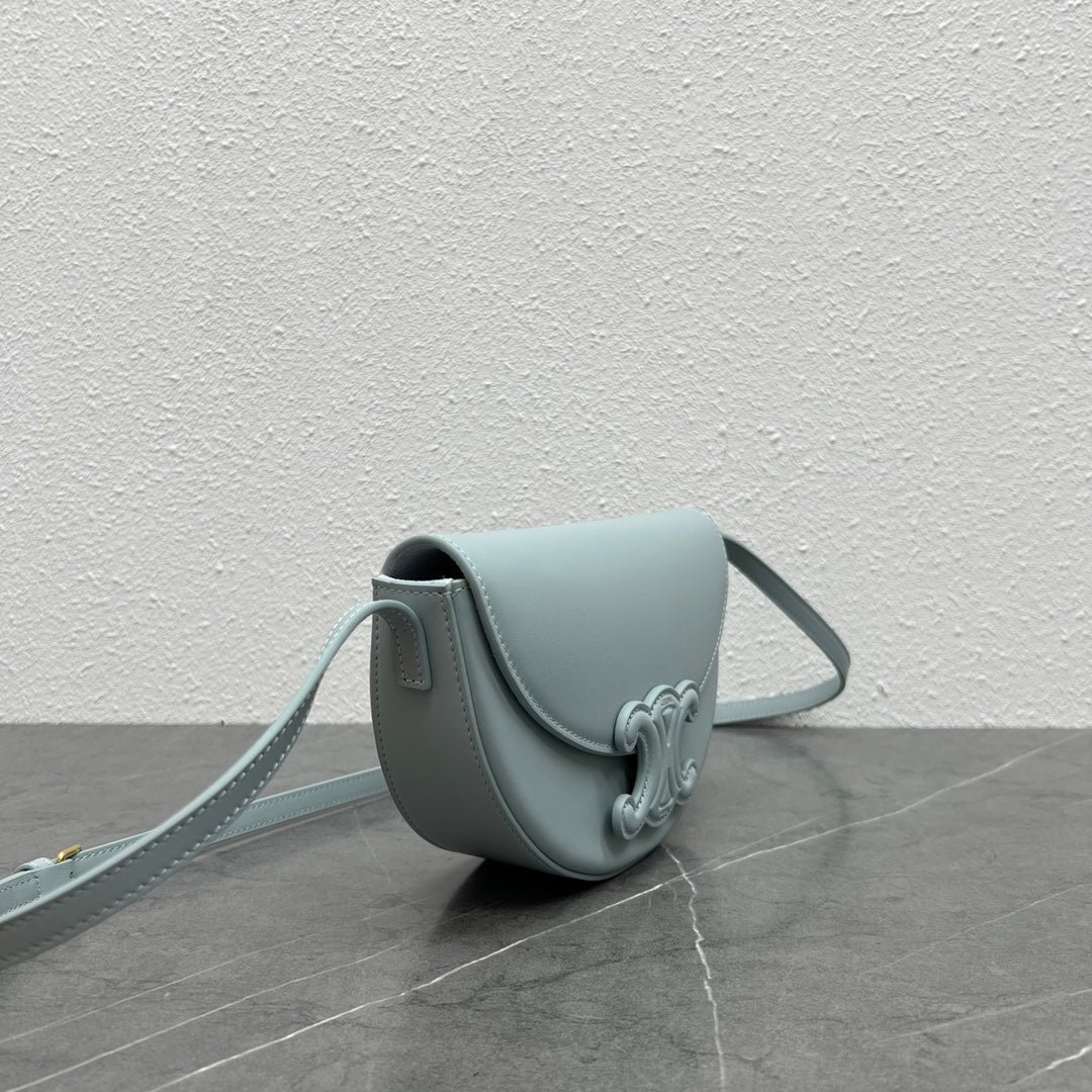 Alternative view of Celine Besace Cuir Triomphe Calfskin
