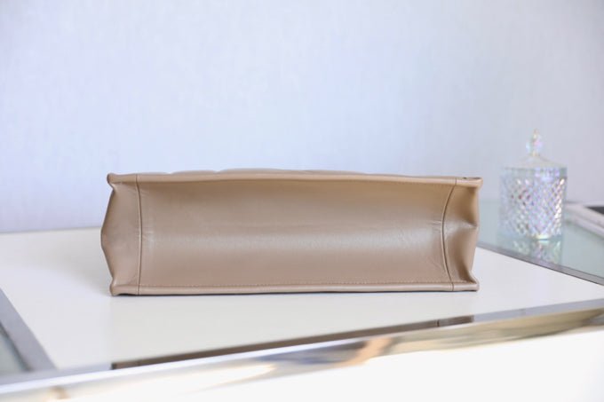 Dior Book Tote 26 Beige Cream Calfskin Bag - Image 8
