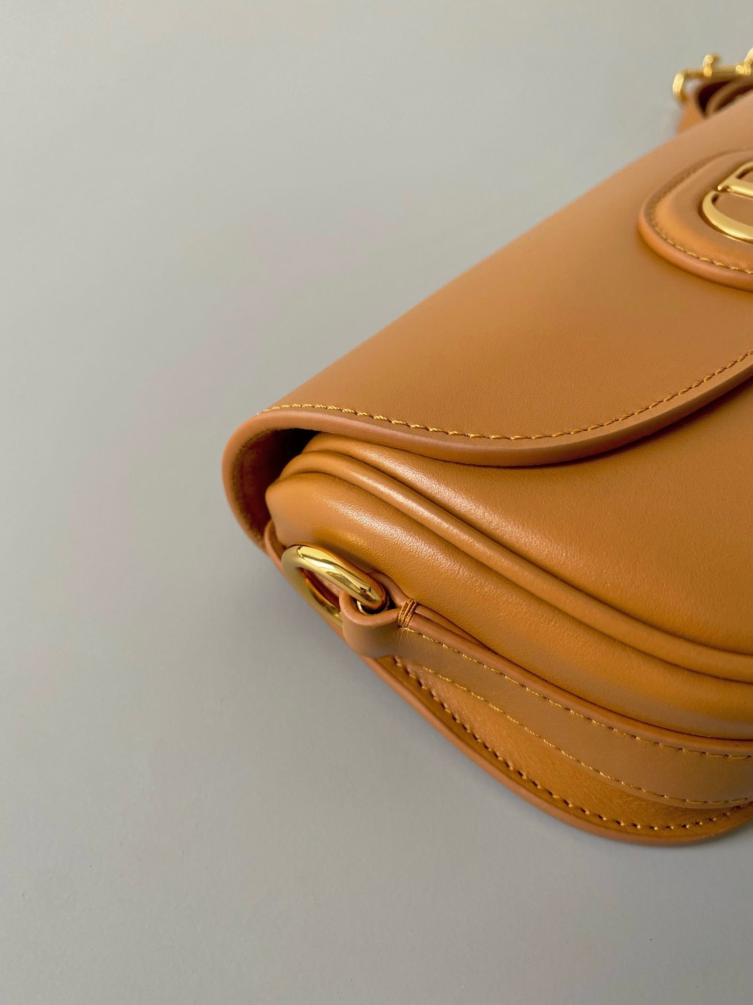 Alternative view of Dior East West Bobby 22cm Brown Calfskin Bag