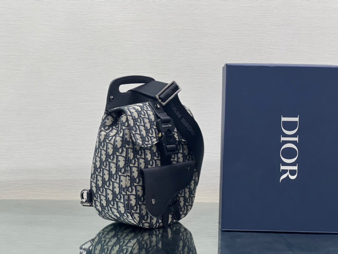 Dior Gallop Sling 27 Oblique Jacquard Crossbody Bag - Image 2