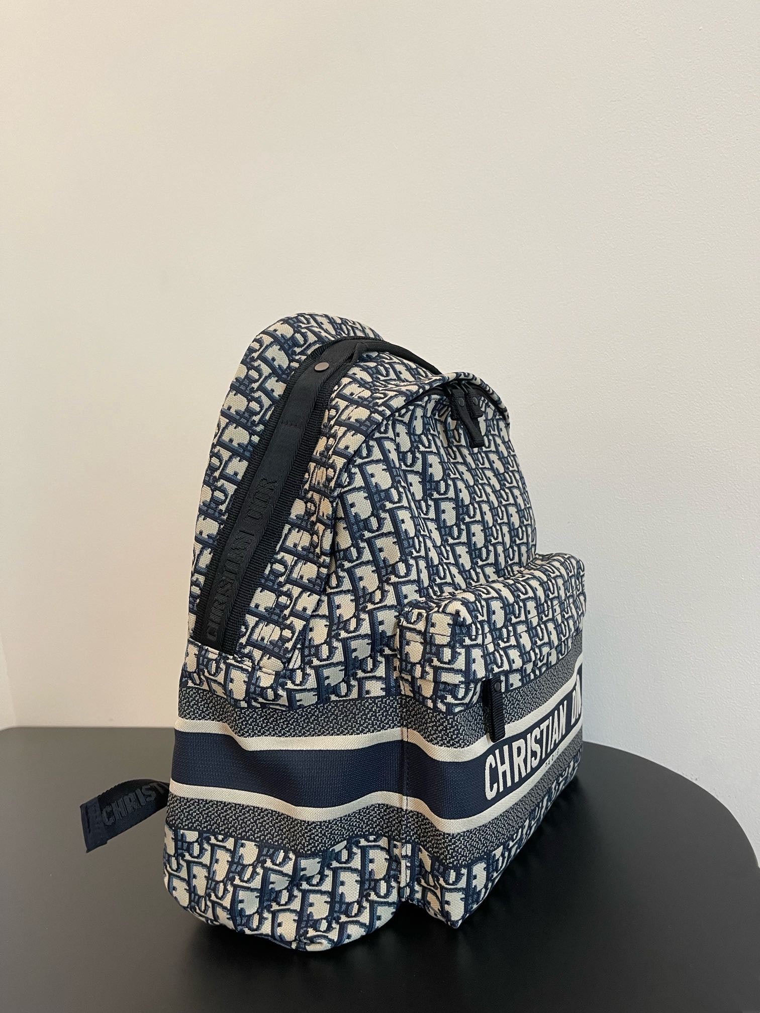 Alternative view of Dior Travel Backpack Oblique Jacquard Blue