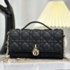 Dior Lady Chain 21 Lambskin Bag Black