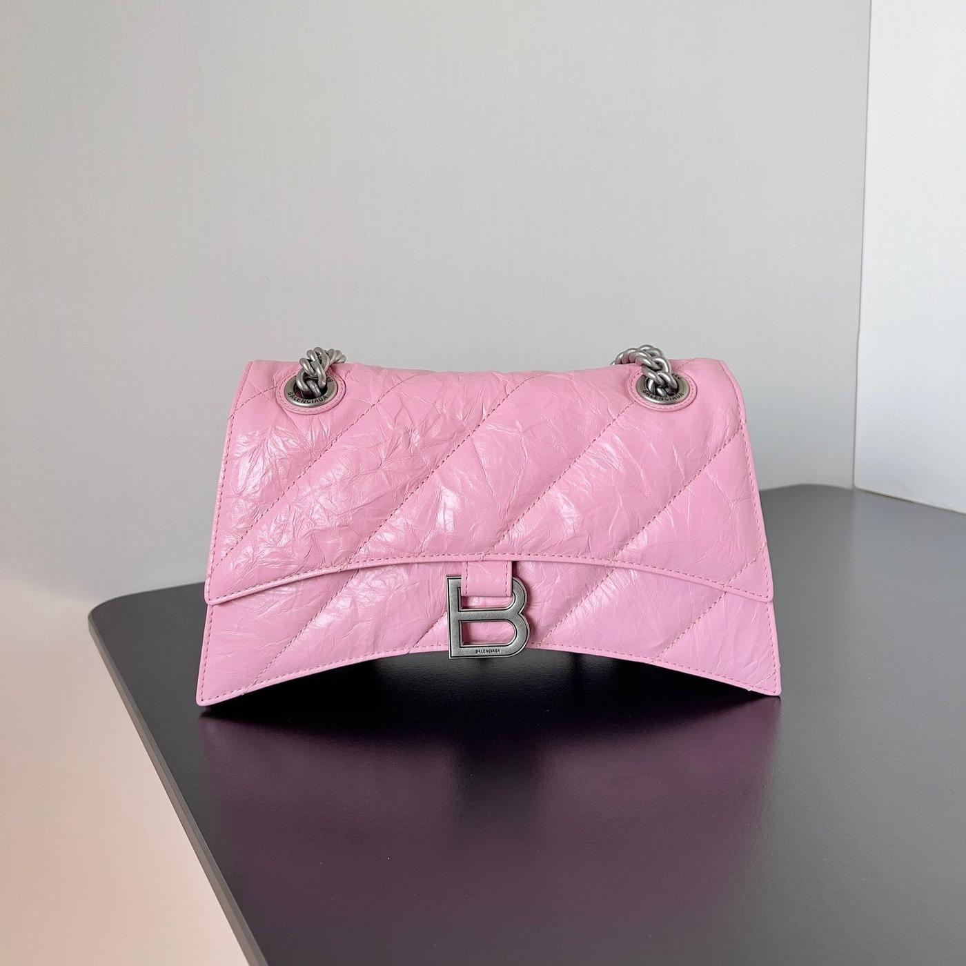 Balenciaga Crush Chained 25cm Pink Calfskin