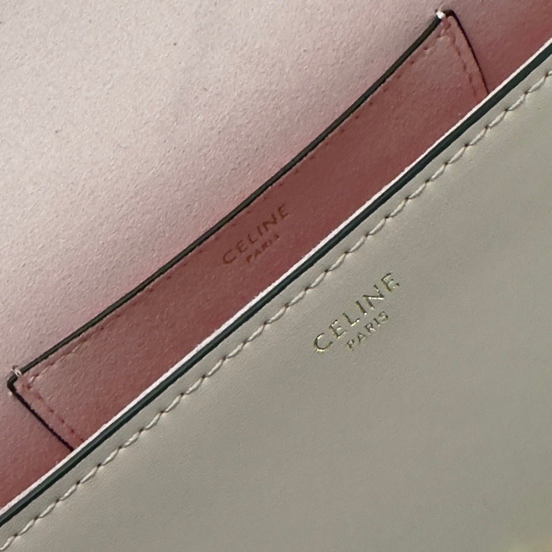 Celine Besace Triomphe 23 Calfskin Bag - Image 9