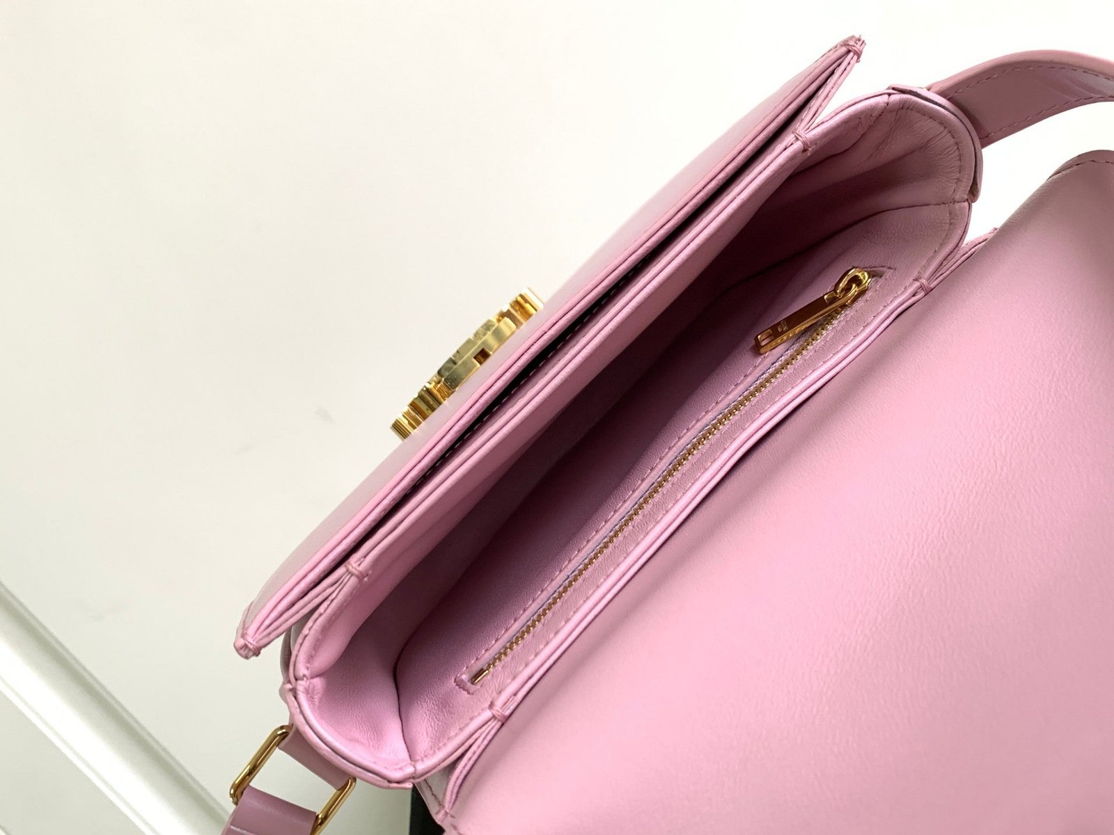 Celine Besace Pink Mini Saddle Bag - Image 8