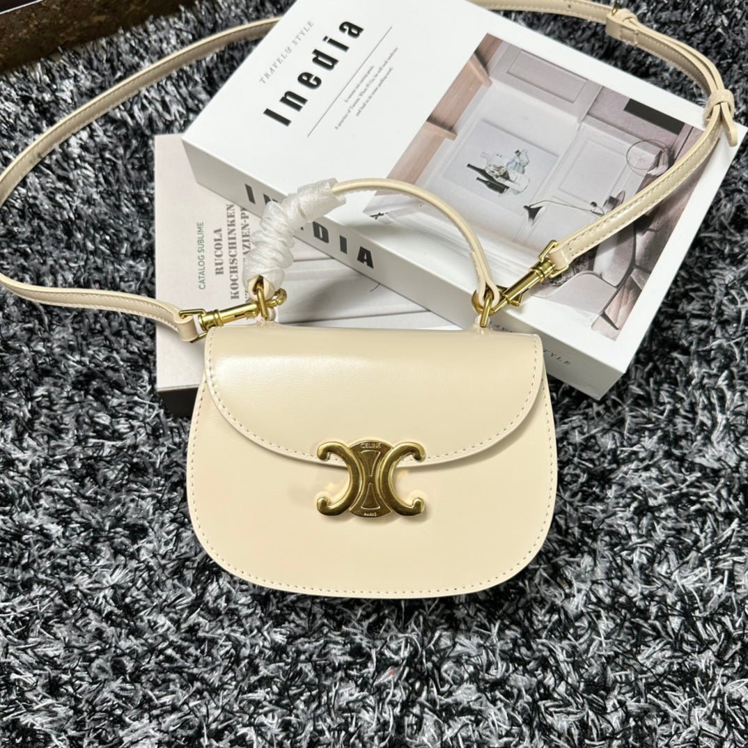 Celine Besace Triomphe 17 Calfskin Bag