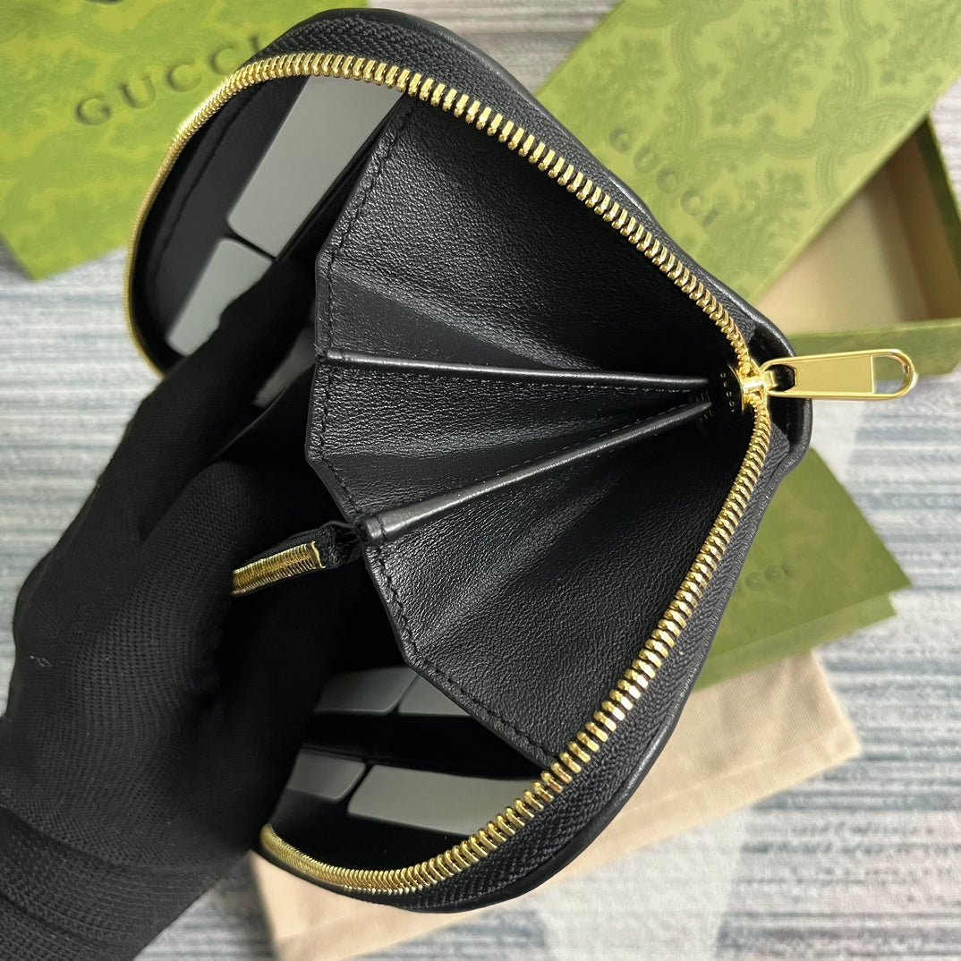 GUCCI Black Inter G Zip Pouch - Image 5