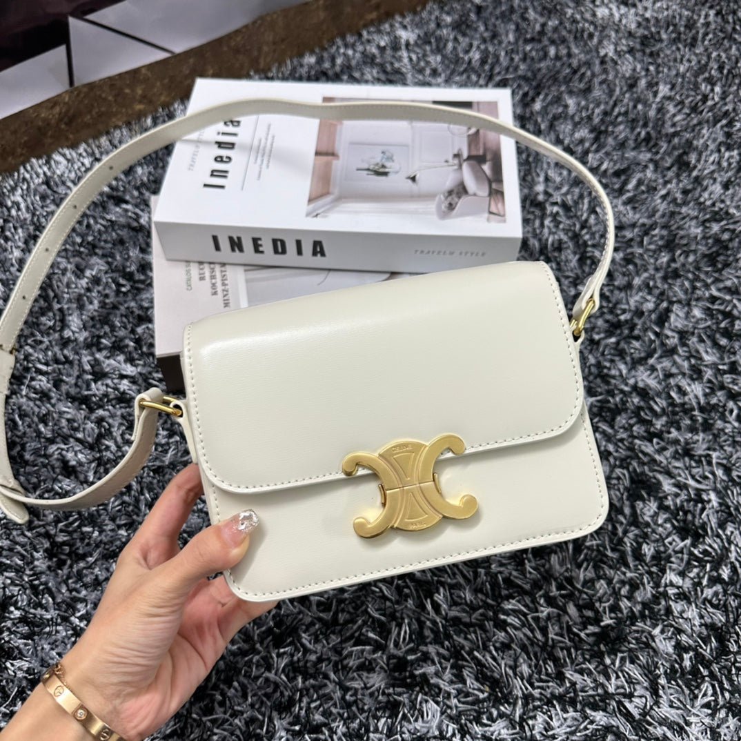 Alternative view of Celine Triomphe Teen 18 Calfskin Bag