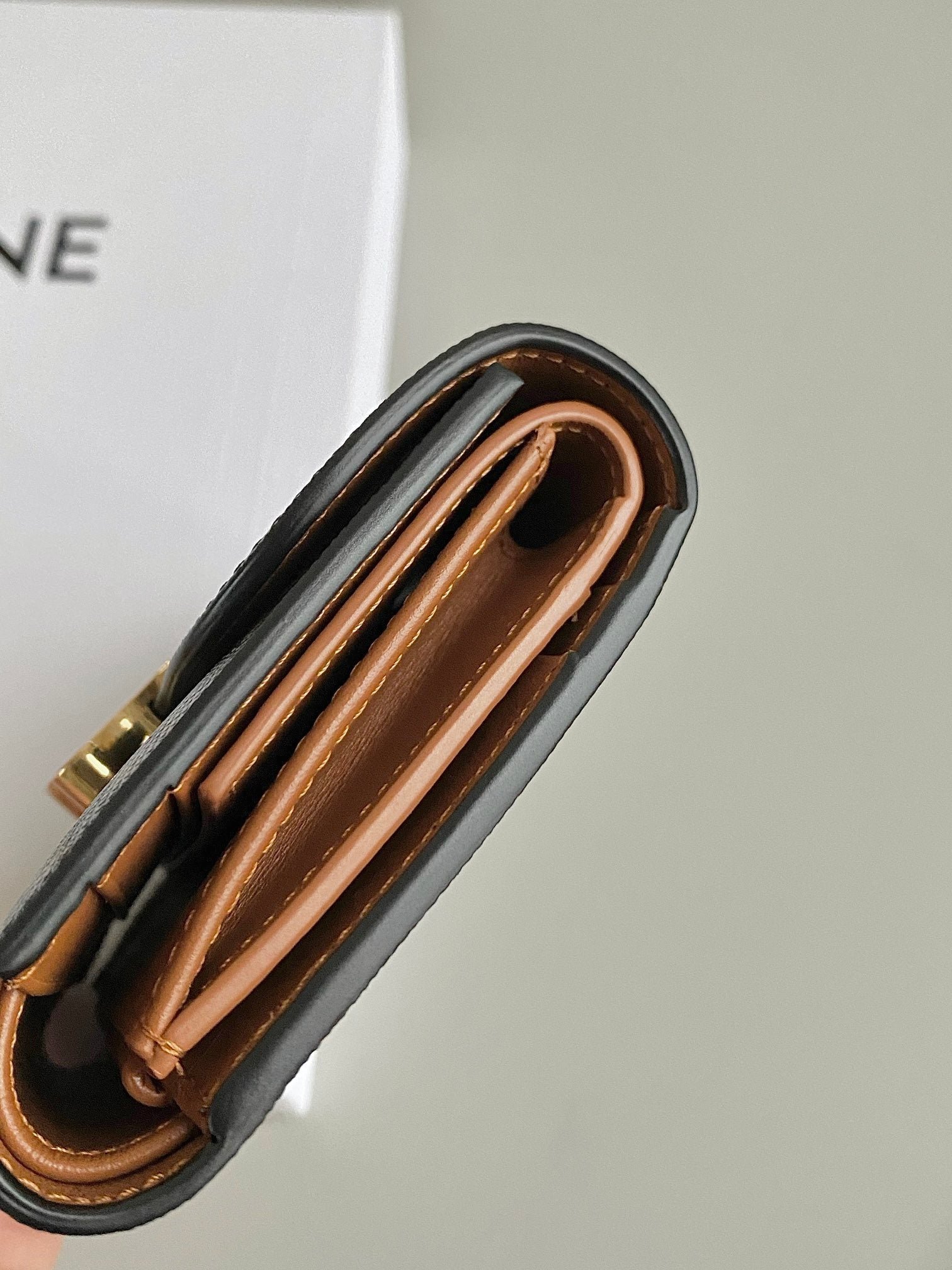 CELINE Triomphe Canvas Wallet - Image 8