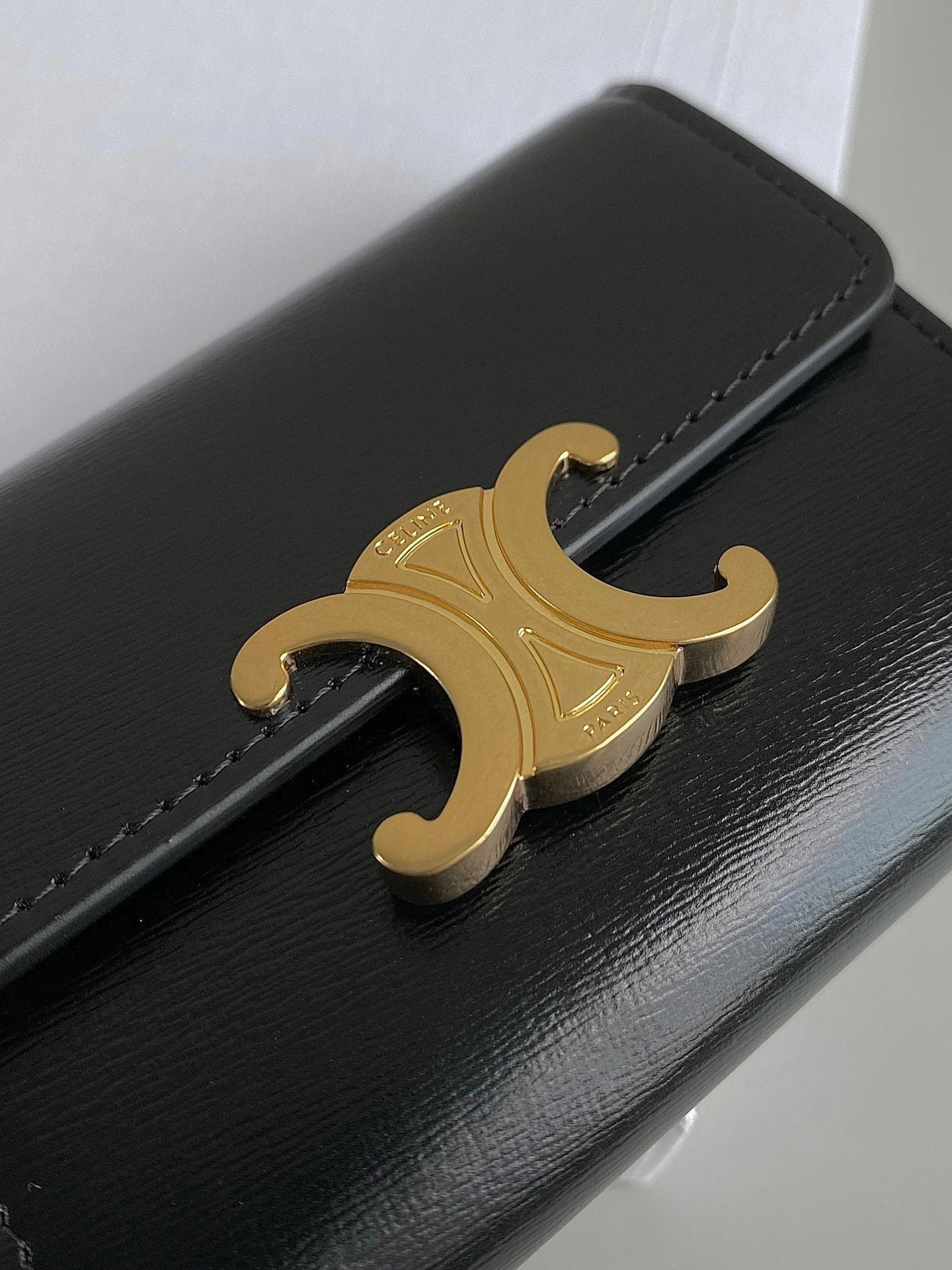 CELINE Light Blue Triomphe Wallet - Image 5