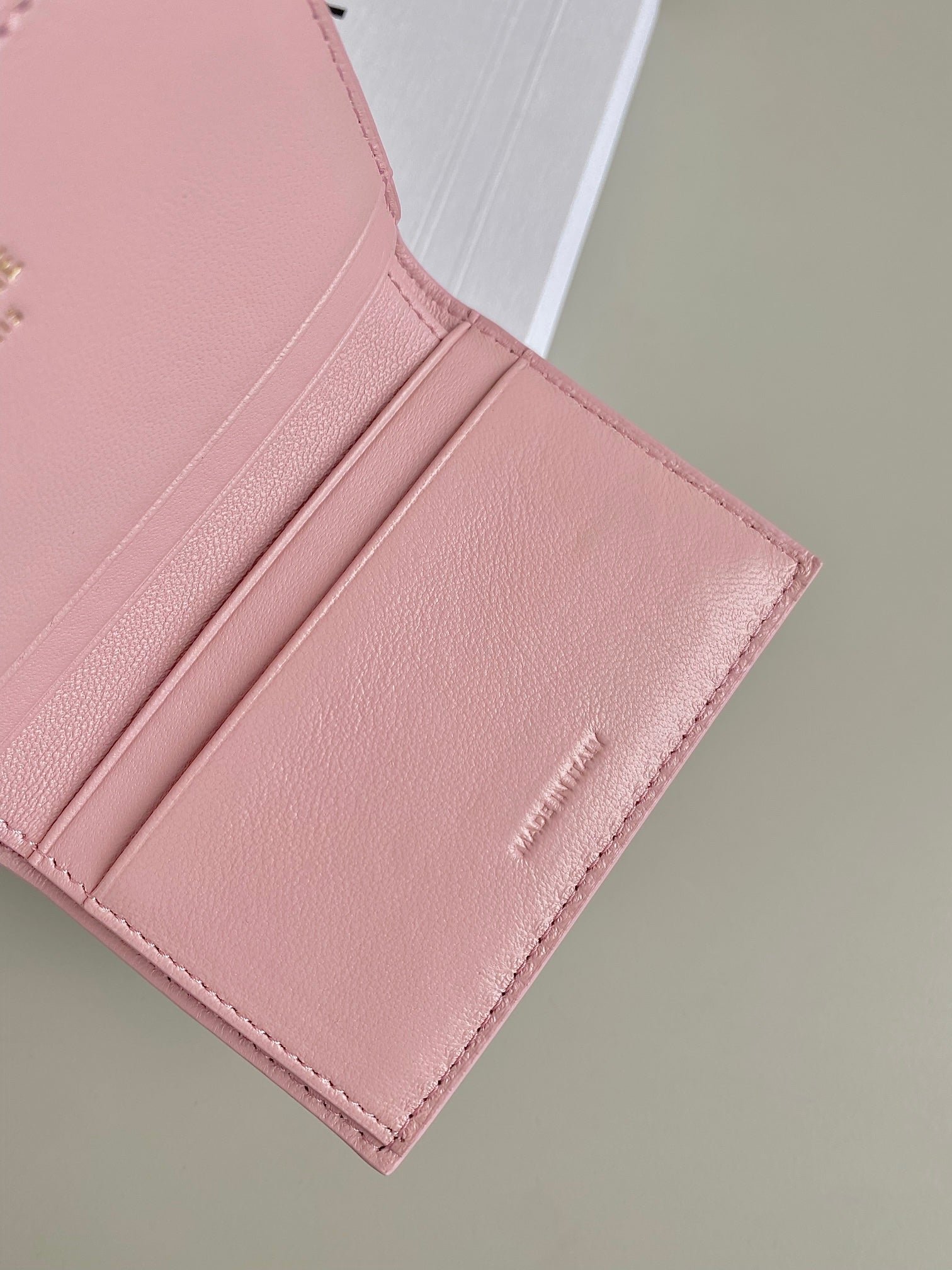 CELINE Tan Triomphe Short Wallet - Image 4